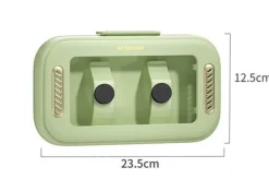 The Blissful Bath Elektronikgehäuse|Badezimmer-Universeller wasserdichter Dusch-Telefonhalter - Badezimmerhülle