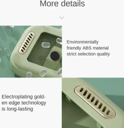 The Blissful Bath Elektronikgehäuse|Badezimmer-Universeller wasserdichter Dusch-Telefonhalter - Badezimmerhülle