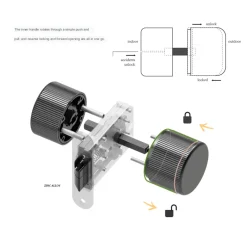Comfort u0026 Style Gadgets Für Zuhause-Unsichtbares Sicherheits-Türknaufschloss – Diskrete Türsicherheitslösung