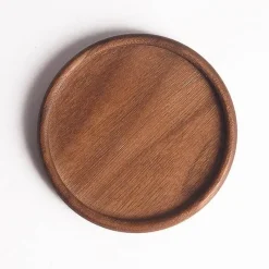 Tom Küche & Esszimmer-Untersetzer-Set aus Walnussholz – Untersetzer für Tee- und Kaffeetassen