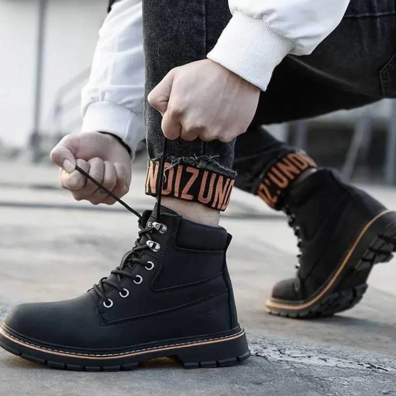 Herren PureGlow Herrenschuhe|Männerpflege-Unzerstörbare Winterstiefel – Survival Armor Footwear