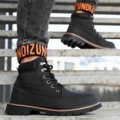 Herren PureGlow Herrenschuhe|Männerpflege-Unzerstörbare Winterstiefel – Survival Armor Footwear