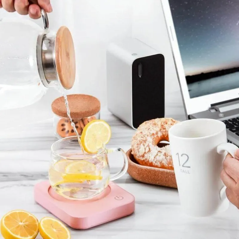 The Cozy Mug Küche & Esszimmer-USB Smart Cup Warmer - Kaffee- und Teewärmer-Untersetzer