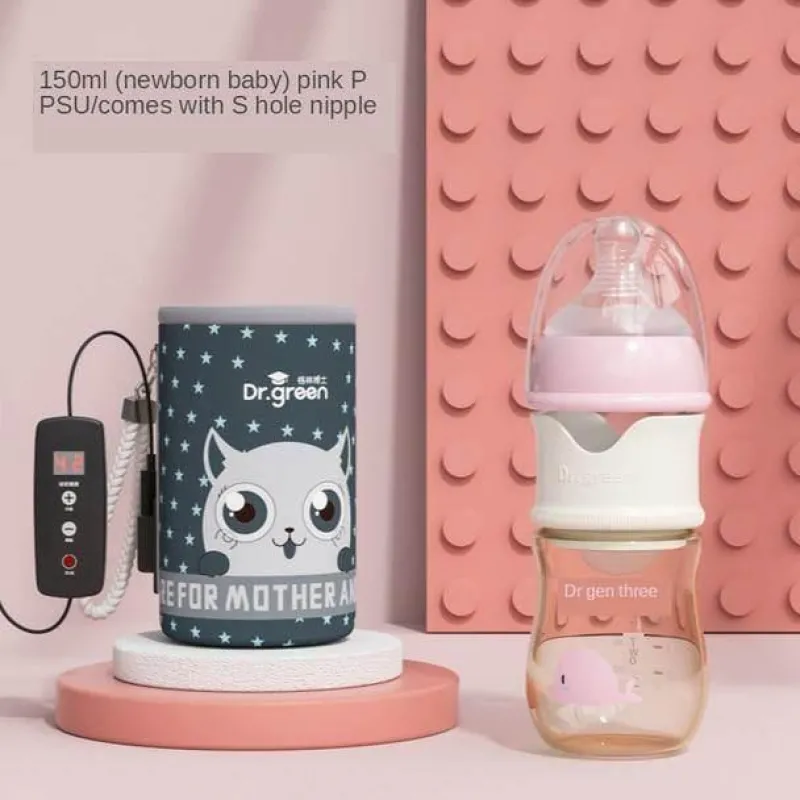 Kinder Little Nest Kinderwagen & Zubehör-USB-Babyflaschenwärmer – Tragbarer elektrischer Milchwärmer