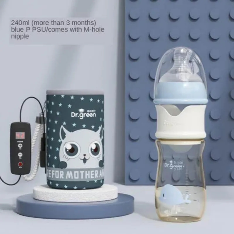 Kinder Little Nest Kinderwagen & Zubehör-USB-Babyflaschenwärmer – Tragbarer elektrischer Milchwärmer