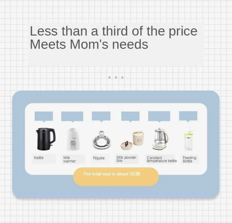 Kinder Little Nest Kinderwagen & Zubehör-USB-Babyflaschenwärmer – Tragbarer elektrischer Milchwärmer