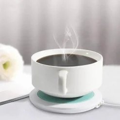 The Decor Haven Küche & Esszimmer-USB-Tassenwärmer – Tragbare Getränkewärmmatte