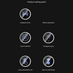 Decor Gadgets Für Zuhause-UV-Zahnbürsten-Desinfektionsbox - Tragbarer Desinfektionshalter