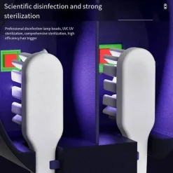 Decor Gadgets Für Zuhause-UV-Zahnbürsten-Desinfektionsbox - Tragbarer Desinfektionshalter