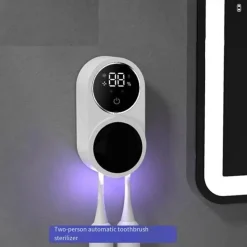 Decor Gadgets Für Zuhause-UV-Zahnbürsten-Desinfektionsbox - Tragbarer Desinfektionshalter