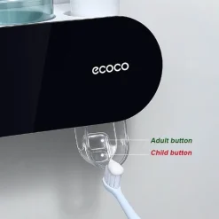 The Blissful Bath Badezimmer-UV-Zahnbürsten-Desinfektionsmittel - Badezimmer-Organizer-Halter