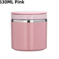 Tom Küche & Esszimmer-Vakuum-Suppenschüssel aus Edelstahl – tragbare, versiegelte Lunchbox mit Griff