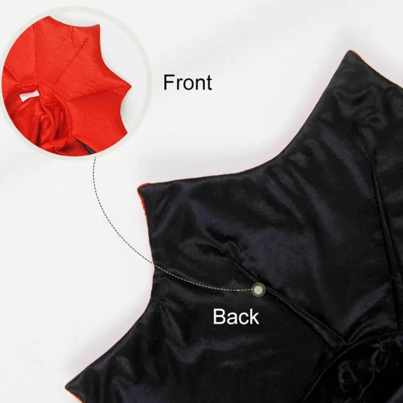 Decor Haustierzubehör-Vampir-Katzenkostüm – Gruseliges Halloween-Haustier-Outfit