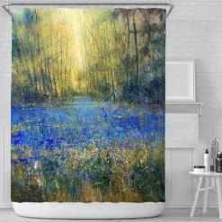 Aqua Essence Badezimmer-Van Gogh Duschvorhang - Künstlerisches Badezimmerdekor