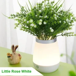 Bright Accents Beleuchtung-Vase Nachtlampe - Dekoratives Tischlicht