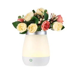 Bright Accents Beleuchtung-Vase Nachtlampe - Dekoratives Tischlicht