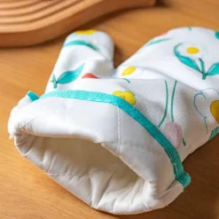 Decor Küche & Esszimmer-Verbrühungssichere Backhandschuhe mit Blumenmuster
