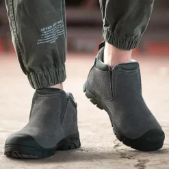 Herren Wilderness Haven Herrenschuhe|Camping-Werkzeuge-Verbrühungssichere, isolierte, langlebige, unzerstörbare Arbeitsschuhe zum Hineinschlüpfen