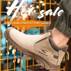 Herren Wilderness Haven Herrenschuhe|Camping-Werkzeuge-Verbrühungssichere, isolierte, langlebige, unzerstörbare Arbeitsschuhe zum Hineinschlüpfen