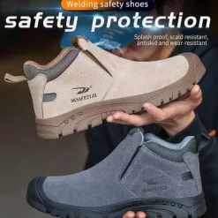 Herren Wilderness Haven Herrenschuhe|Camping-Werkzeuge-Verbrühungssichere, isolierte, langlebige, unzerstörbare Arbeitsschuhe zum Hineinschlüpfen