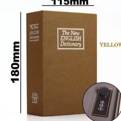 Cozy Living Heimwerkzeuge-Verstecktes Safebuch – Geheime Aufbewahrungsbox für Bücher