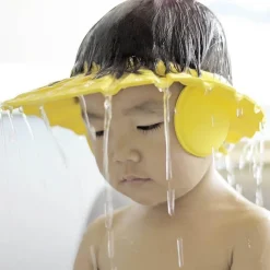 Kinder Aqua Essence Kinderwagen & Zubehör|Badezimmer-Verstellbare Baby-Duschhaube – weicher, wasserdichter Haarschutz für Kinder