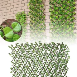 Nomad Gear Camping Im Freien|Outdoor-Artikel-Verstellbare, einziehbare Zaunabdeckung – Natürlich aussehende Sichtschutzlösung