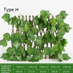 Nomad Gear Camping Im Freien|Outdoor-Artikel-Verstellbare, einziehbare Zaunabdeckung – Natürlich aussehende Sichtschutzlösung