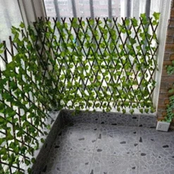 Nomad Gear Camping Im Freien|Outdoor-Artikel-Verstellbare, einziehbare Zaunabdeckung – Natürlich aussehende Sichtschutzlösung