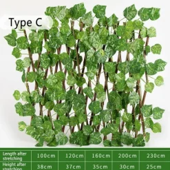Nomad Gear Camping Im Freien|Outdoor-Artikel-Verstellbare, einziehbare Zaunabdeckung – Natürlich aussehende Sichtschutzlösung