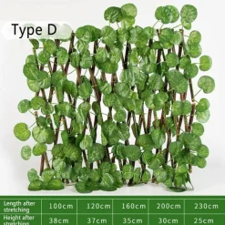 Nomad Gear Camping Im Freien|Outdoor-Artikel-Verstellbare, einziehbare Zaunabdeckung – Natürlich aussehende Sichtschutzlösung