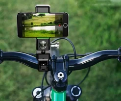 Decor Fahrräder & Verkehr-Verstellbare Fahrradleuchte und Telefonhalterung