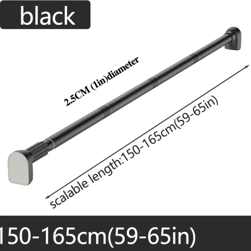 Room to Spare Aufbewahrung Und Organisation|Badezimmer-Verstellbare Gardinenstange mit Spannvorrichtung, Teleskopstange ohne Bohren