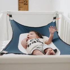 Kinder The Decor Haven Kinderwagen & Zubehör-Verstellbare Hängematte für Babybetten – Abnehmbare Schlaflösung für Kleinkinder
