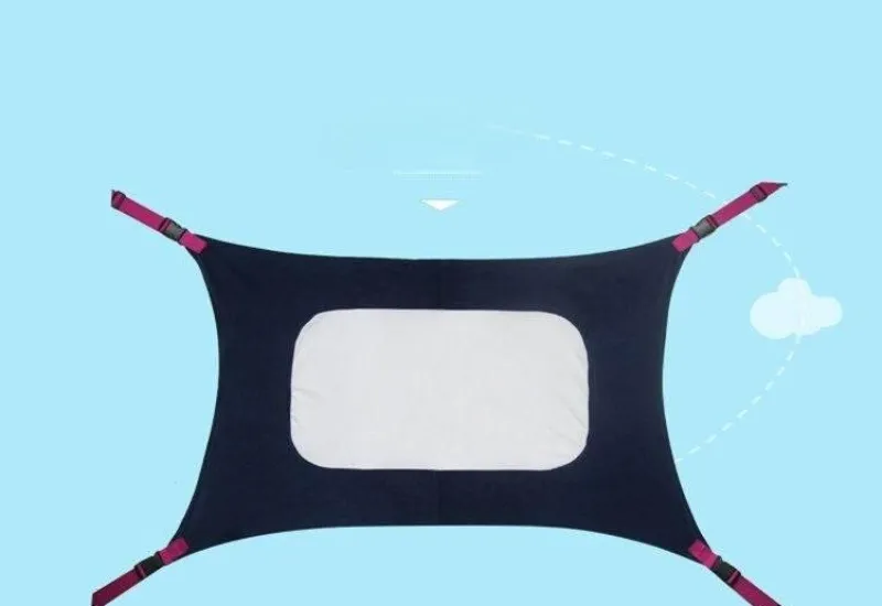 Kinder The Decor Haven Kinderwagen & Zubehör-Verstellbare Hängematte für Babybetten – Abnehmbare Schlaflösung für Kleinkinder