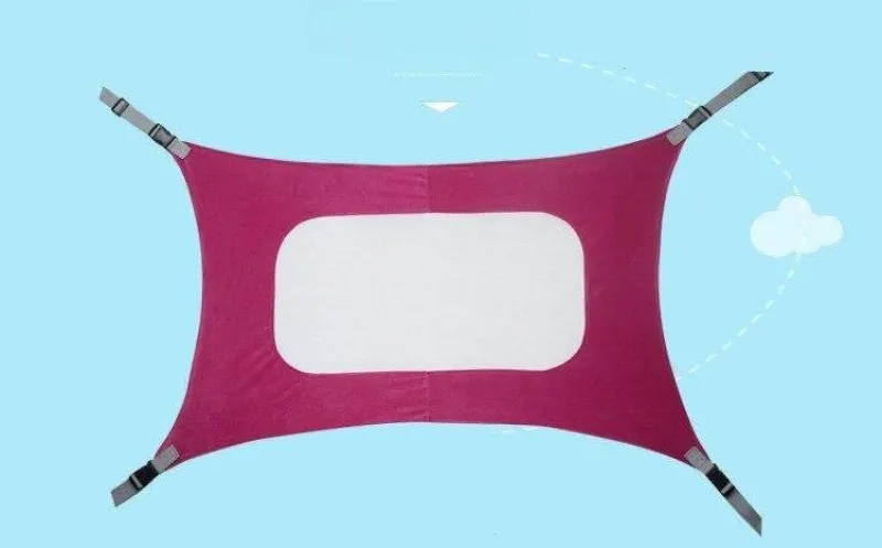 Kinder The Decor Haven Kinderwagen & Zubehör-Verstellbare Hängematte für Babybetten – Abnehmbare Schlaflösung für Kleinkinder