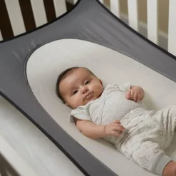 Kinder The Decor Haven Kinderwagen & Zubehör-Verstellbare Hängematte für Babybetten – Abnehmbare Schlaflösung für Kleinkinder