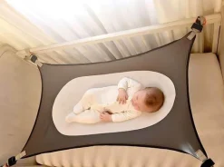 Kinder The Decor Haven Kinderwagen & Zubehör-Verstellbare Hängematte für Babybetten – Abnehmbare Schlaflösung für Kleinkinder