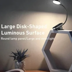 Comfort u0026 Style Beleuchtung-Verstellbare Klemm-Schreibtischlampe – helles Arbeitslicht