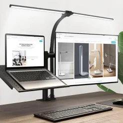 The Light Loft Beleuchtung-Verstellbare LED-Schreibtischlampe - Augenschutz-Leselicht