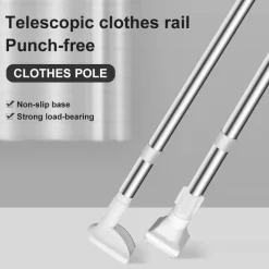 Tranquil Waters Gadgets Für Zuhause|Badezimmer-Verstellbare Teleskop-Kleiderstange – platzsparender Organizer