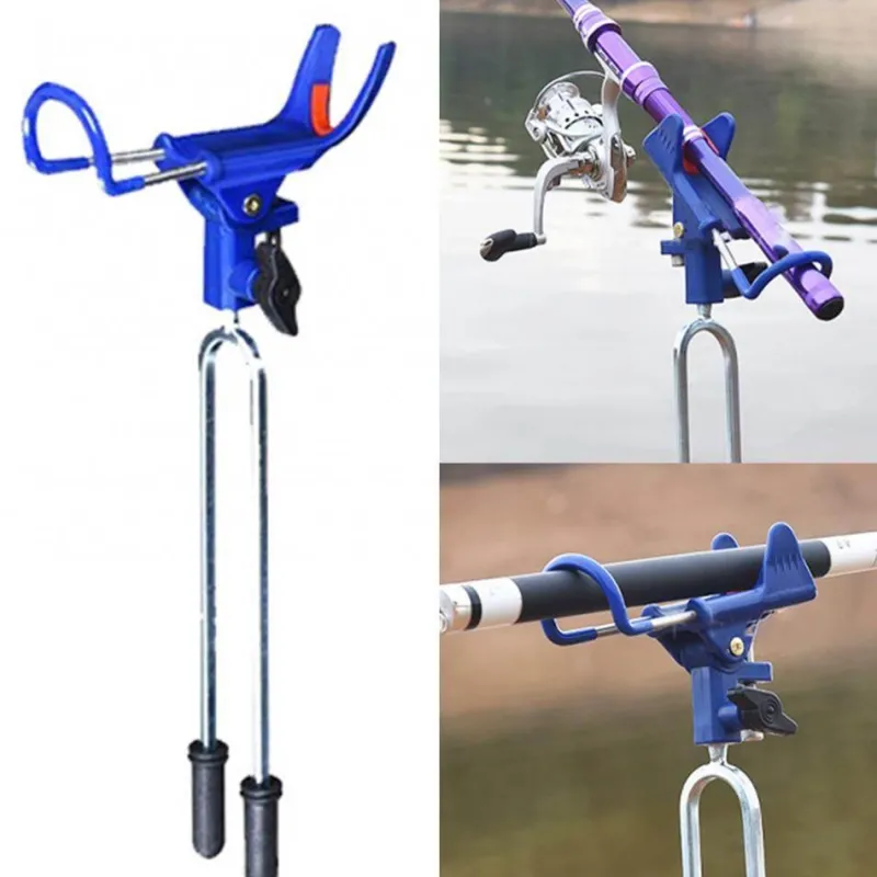 The Outdoor Vault Camping-Werkzeuge|Outdoor-Gadgets-Verstellbarer Angelrutenhalter aus Edelstahl – Zubehör für Angelausrüstung