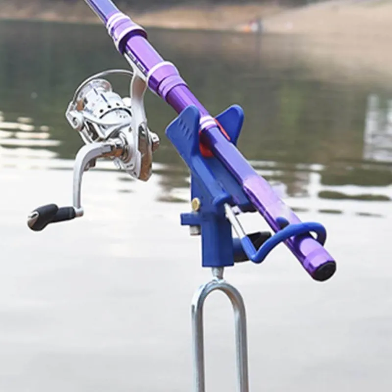 The Outdoor Vault Camping-Werkzeuge|Outdoor-Gadgets-Verstellbarer Angelrutenhalter aus Edelstahl – Zubehör für Angelausrüstung