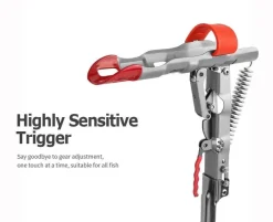 The Outdoor Vault Outdoor-Artikel|Heimwerkzeuge-Verstellbarer Angelrutenhalter aus Edelstahl – Angelzubehör mit sensiblem Design