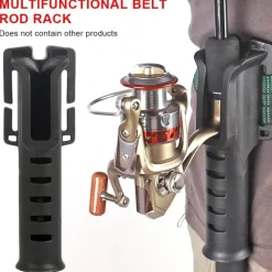 Roam Ready Outdoor-Artikel|Heimwerkzeuge-Verstellbarer Angelrutenhaltergürtel - Angelzubehör