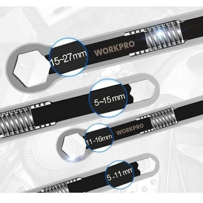 Cozy Living Heimwerkzeuge-Verstellbarer Doppelkopfschlüssel - Multifunktionswerkzeug