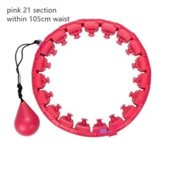 The Relaxation Nook Fitness-Gadgets|Gesundheits-Gadgets-Verstellbarer Hula Hoop – Fitness- und Taillentrainer für Workouts