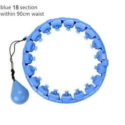The Relaxation Nook Fitness-Gadgets|Gesundheits-Gadgets-Verstellbarer Hula Hoop – Fitness- und Taillentrainer für Workouts