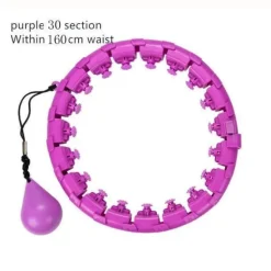 The Relaxation Nook Fitness-Gadgets|Gesundheits-Gadgets-Verstellbarer Hula Hoop – Fitness- und Taillentrainer für Workouts