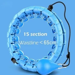 The Relaxation Nook Fitness-Gadgets|Gesundheits-Gadgets-Verstellbarer Hula Hoop – Fitness- und Taillentrainer für Workouts